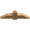 Ekena Millwork Eugene Smooth Timber Gable Bracket, Western Red Cedar, 36"W x 10"H x 3 1/2"D x 5 1/2"F, 7/12 Pitch GBW036X10X0406EUG00SWR - alternate 3